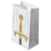 Klinge der knigths templar kleine geschenktüte (Rückseite Schrägansicht)