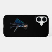 Klinge des Mutes iPhone 16 Hülle (Rückseite (Horizontal))