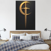Klinge des Schicksals Leinwanddruck (Insitu (Schlafzimmer))