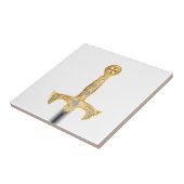 Klinge eines Ritters Templar Fliese (Seite)