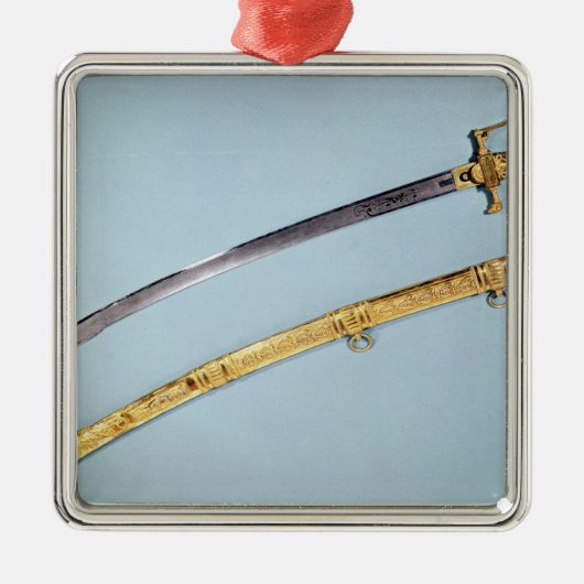 Klinge gegeben Napoleon I durch das Directoire Silbernes Ornament (Vorne)