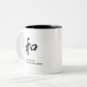 Klinge-Kunst-Tasse Oklahomas japanische Zweifarbige Tasse (Vorderseite Links)