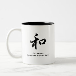 Klinge-Kunst-Tasse Oklahomas japanische Zweifarbige Tasse