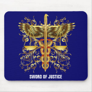 Klinge von Gerechtigkeit Mousepad