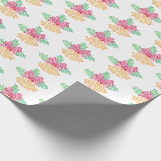Klingel-Bell-Packpapier durch Sue Weidlich Geschenkpapier (Ecke)