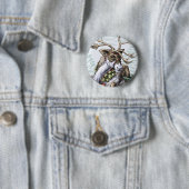 "Klingel-Bell-" Weihnachtsren-Button Button (Beispiel)