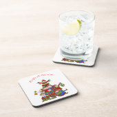 Klingel-Elfe (Set zwei) Getränkeuntersetzer (Rechte Seite)