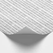 Klingel-Glocken #2 Geschenkpapier (Ecke)