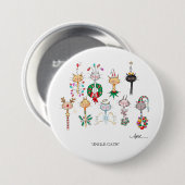 KLINGEL-KATZEN Knopf Button (Vorne & Hinten)