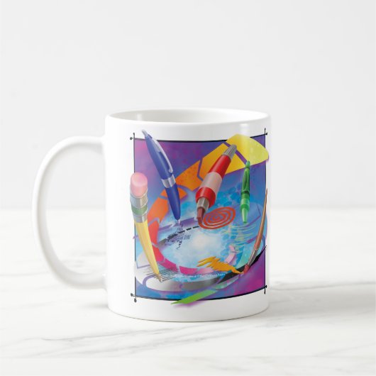 Klingel-Klingel wenig Gnome-Fantasie-Tasse Kaffeetasse (Links)