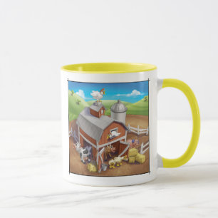 Klingel-Klingel wenig Gnome-laute Bauernhof-Tasse Tasse