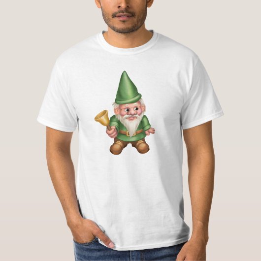 Klingel-Klingel wenig Gnome Ring-ein-Klingeln T - T-Shirt (Vorderseite)