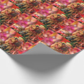 Klingel-Sankt-Packpapier Geschenkpapier (Ecke)