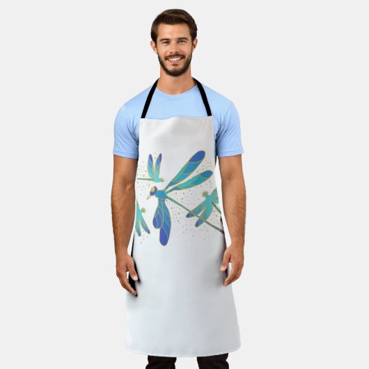 Klingeldrachenfliegen Schürze (Getragen)