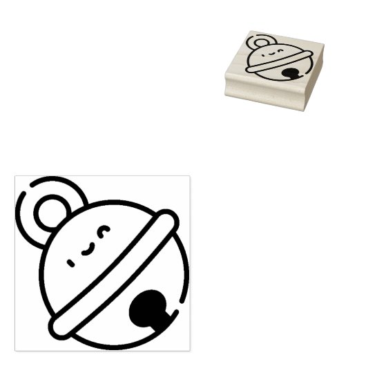 Klingelglocke Gummistempel (Stempel)