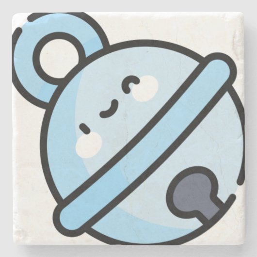 Klingelglocke Steinuntersetzer (Vorderseite)