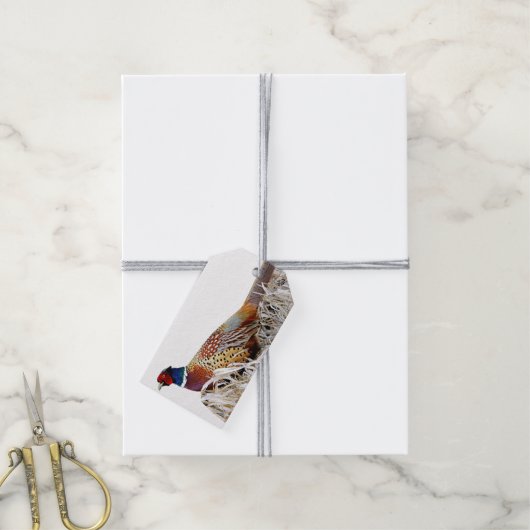 Klingelhalskette Foto-Geschenkmarke Geschenkanhänger (Mit Garn)