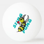 Klingeln drei Stern-"Stings Pong" Pong Ball Tischtennisball (Vorderseite)
