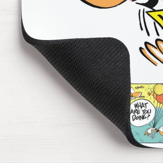 Klingeln-Ente Mousepad (Ecke)