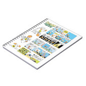 Klingeln-Enten-Flugschule-Prüfungen Notizblock (Linke Seite)