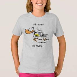 Klingeln-Enten-lustiges Fliegen-Shirt T-Shirt