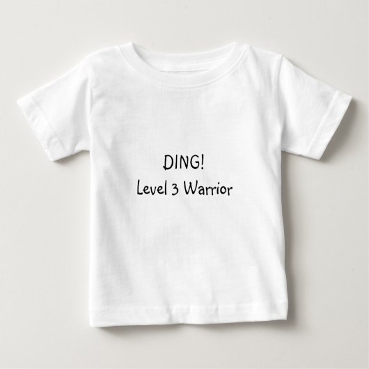 Klingeln! Krieger des Niveau-3 Baby T-shirt (Vorderseite)