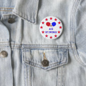 Klingeln Pong As des Schwingens Button (Beispiel)