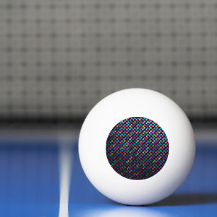 Klingeln Pong Ball-Tupfen-Schein-Juwelen Tischtennisball