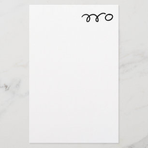 Klingeln Pong Briefpapierpapier für das Schreiben Briefpapier