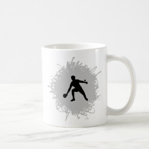 Klingeln Pong Gekritzel-Art Kaffeetasse