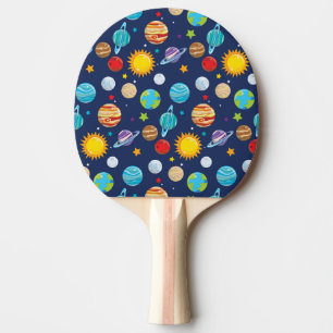 Klingeln Pong Paddel-voller Druck zurück Tischtennis Schläger