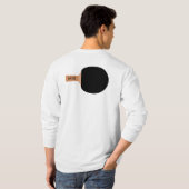 Klingeln Pong Schläger T-Shirt (Schwarz voll)