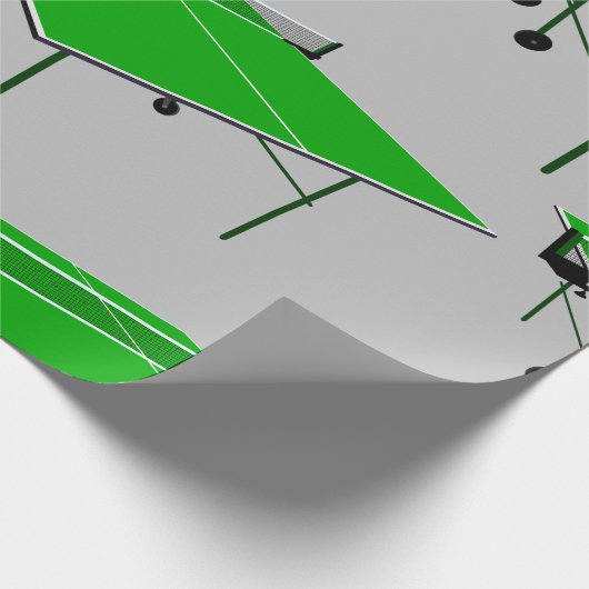 Klingeln Pong Tabelle Geschenkpapier (Ecke)