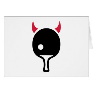 Klingeln Pong Tischtennis Teufel