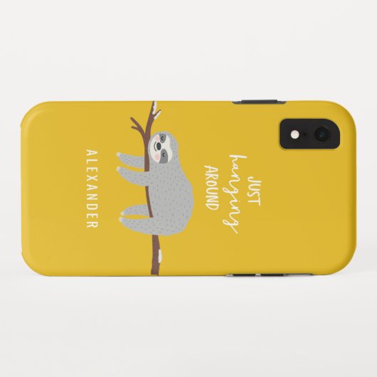 Klingeln Sie einfach um den lustigen, hellen Carto Case-Mate iPhone Hülle (Rückseite (Horizontal))