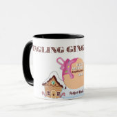 Klingelndes Lebkuchen-Mug Tasse (Vorderseite Links)