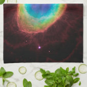 Klingelnebel-Detail-Space-Foto Geschirrtuch (Gefaltet)