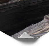 Klingelschwanzmutter und Baby Poster (Ecke)