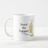 Klingen Sie die Trompete Kaffeetasse (Links)