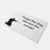 Klingevorlagenfußmatte Fußmatte (Schrägansicht)