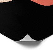 Klingt besser auf Vinyl Poster (Ecke)