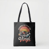 Klingt besser auf Vinyl Tasche (Vorderseite)