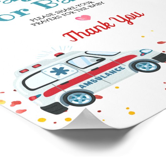 Klingt den Alarm und schnappt euch die Kleiderbüge Poster (Ecke)