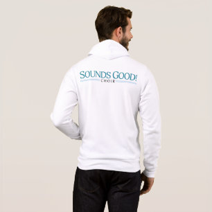 Klingt gut! Choir-Zip-up mit Back-Logo Hoodie