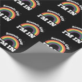 Klingt schwul Ich bin im LGBTQ-Monat Geschenkpapier (Ecke)