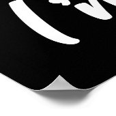 Klingt schwul, ich bin in Katze Poster (Ecke)