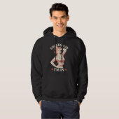 Klingt schwul Ich bin in Lesben Cowgirl Howdy LGBT Hoodie (Vorne ganz)