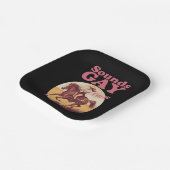 Klingt schwul Ich bin in Lesben Western Pride Prog Pappteller (Gewinkelt)