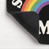 Klingt schwul Ich bin in lustigen LGBTQ Pride Rain Mousepad (Ecke)