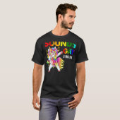 Klingt schwul ich bin in Stolz Dabbing Unicorn Reg T-Shirt (Vorne ganz)
